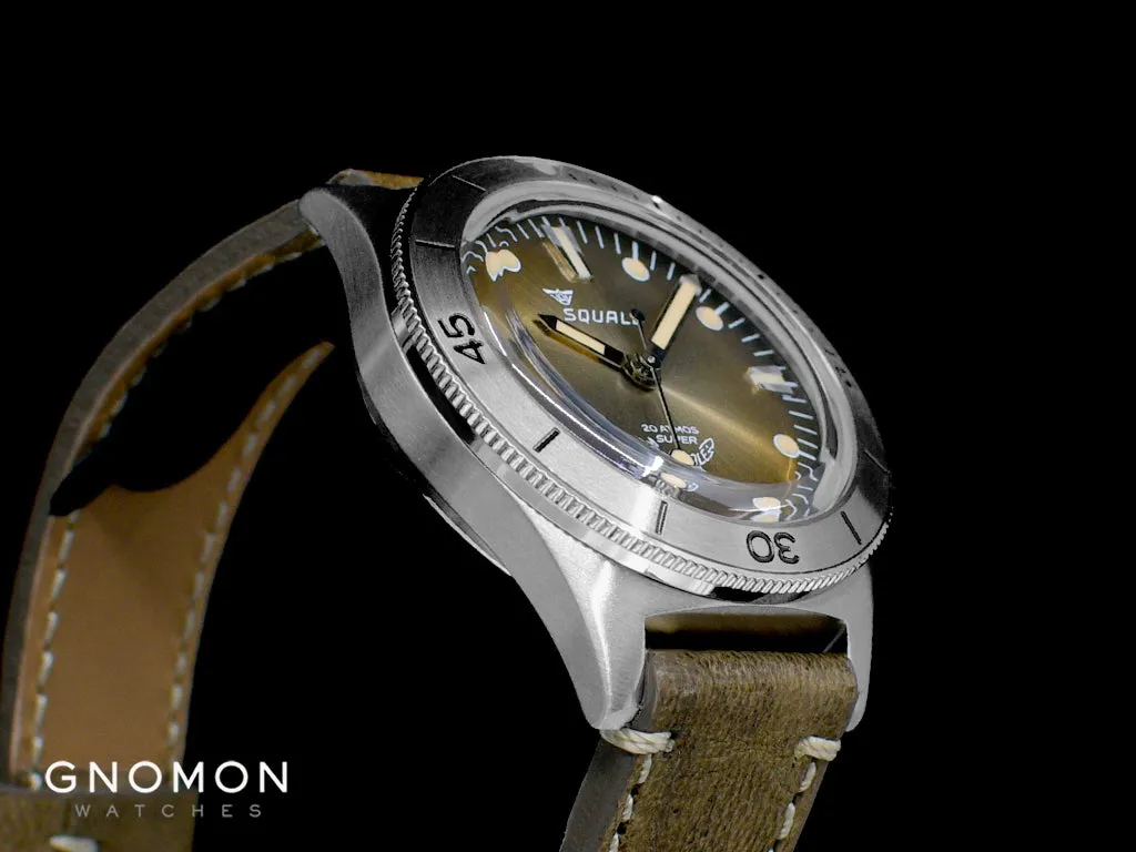Super-Squale Sunray Brown - Leather