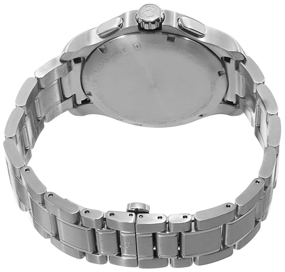 Swiss Army Classic Officer's Chronograph Quartz Steel Mens Watch 241592