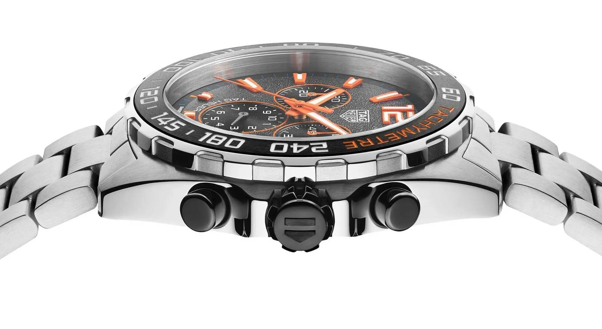 TAG Heuer Formula 1 Chronograph Stainless Steel Grey Dial Date Divers Quartz Mens Watch CAZ101AH.BA0842