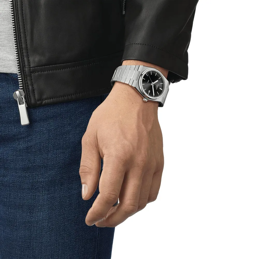 Tissot PRX 40mm Black Dial Quartz Gents Watch T1374101105100