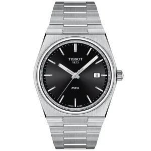 Tissot PRX 40mm Black Dial Quartz Gents Watch T1374101105100