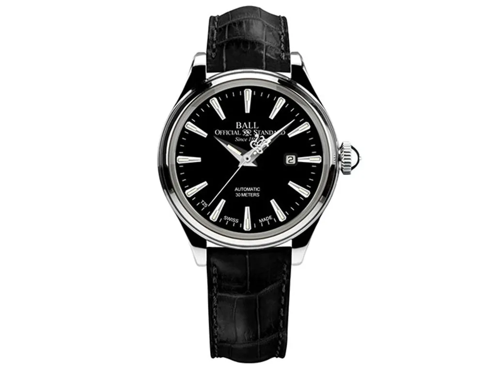 Trainmaster Eternity Black Ladies - Leather - Ref. NL2080D-LJ-BK