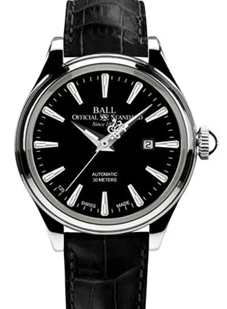 Trainmaster Eternity Black Ladies - Leather - Ref. NL2080D-LJ-BK