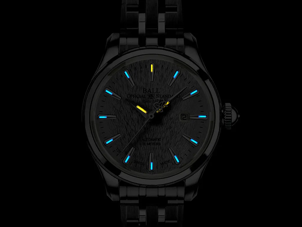 Trainmaster Eternity Black Ladies - Leather - Ref. NL2080D-LJ-BK