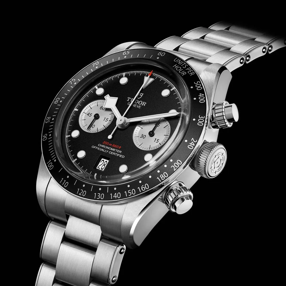 TUDOR Black Bay Chrono 41mm Black Dial Gents Watch M79360N-0001