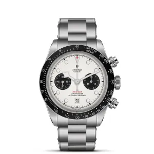 TUDOR Black Bay Chrono 41mm Opaline Dial Gents Watch M79360N-0002