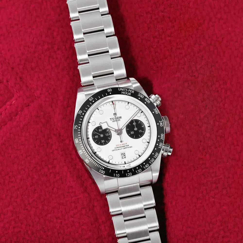 TUDOR Black Bay Chrono 41mm Opaline Dial Gents Watch M79360N-0002