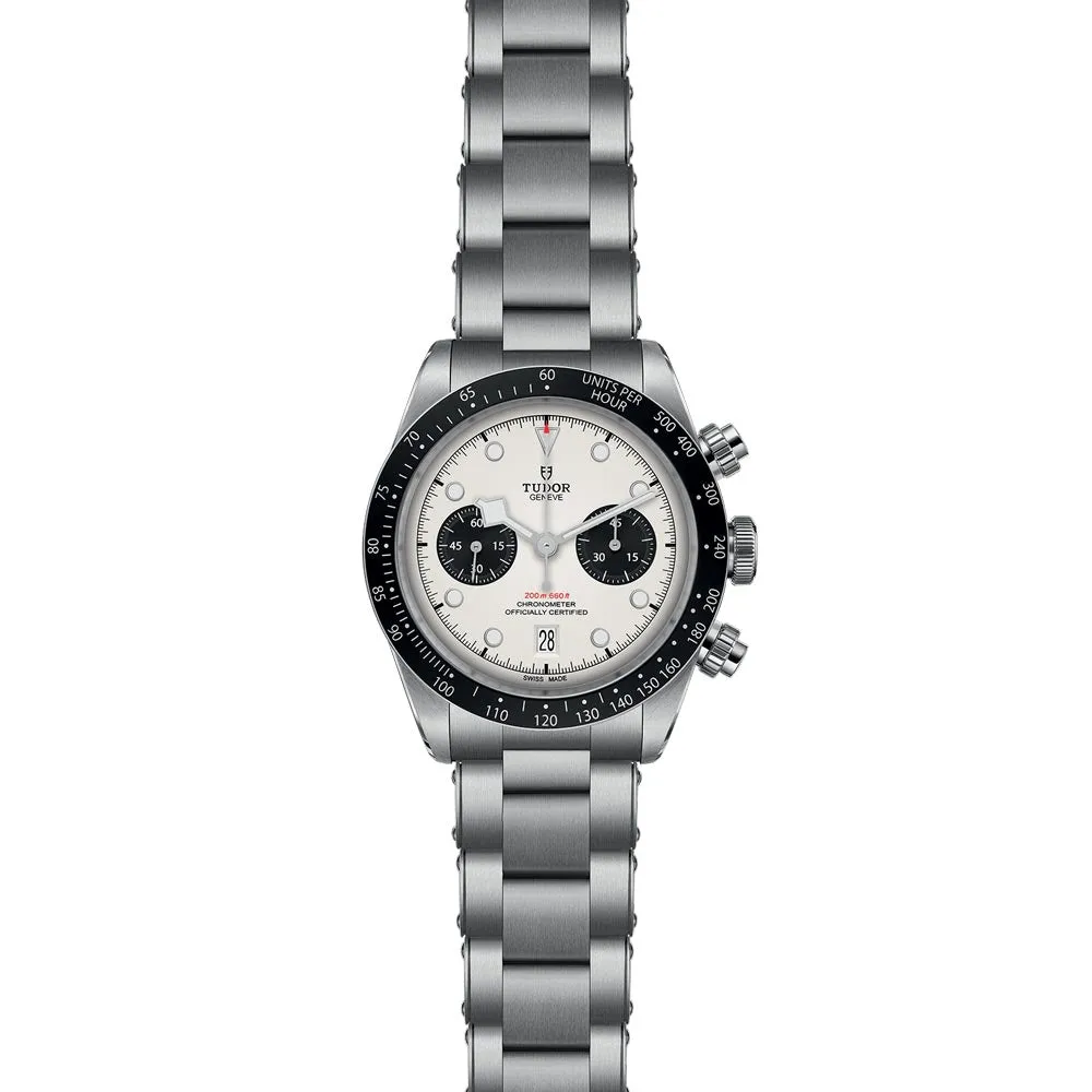 TUDOR Black Bay Chrono 41mm Opaline Dial Gents Watch M79360N-0002