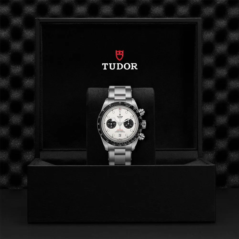 TUDOR Black Bay Chrono 41mm Opaline Dial Gents Watch M79360N-0002