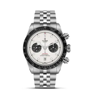 TUDOR Black Bay Chrono 41mm Opaline Dial Gents Watch M79360N-0014