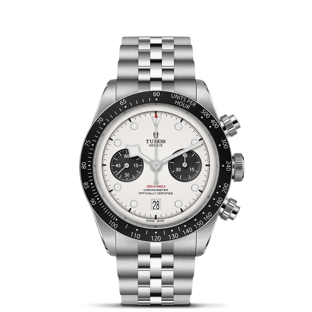 TUDOR Black Bay Chrono 41mm Opaline Dial Gents Watch M79360N-0014