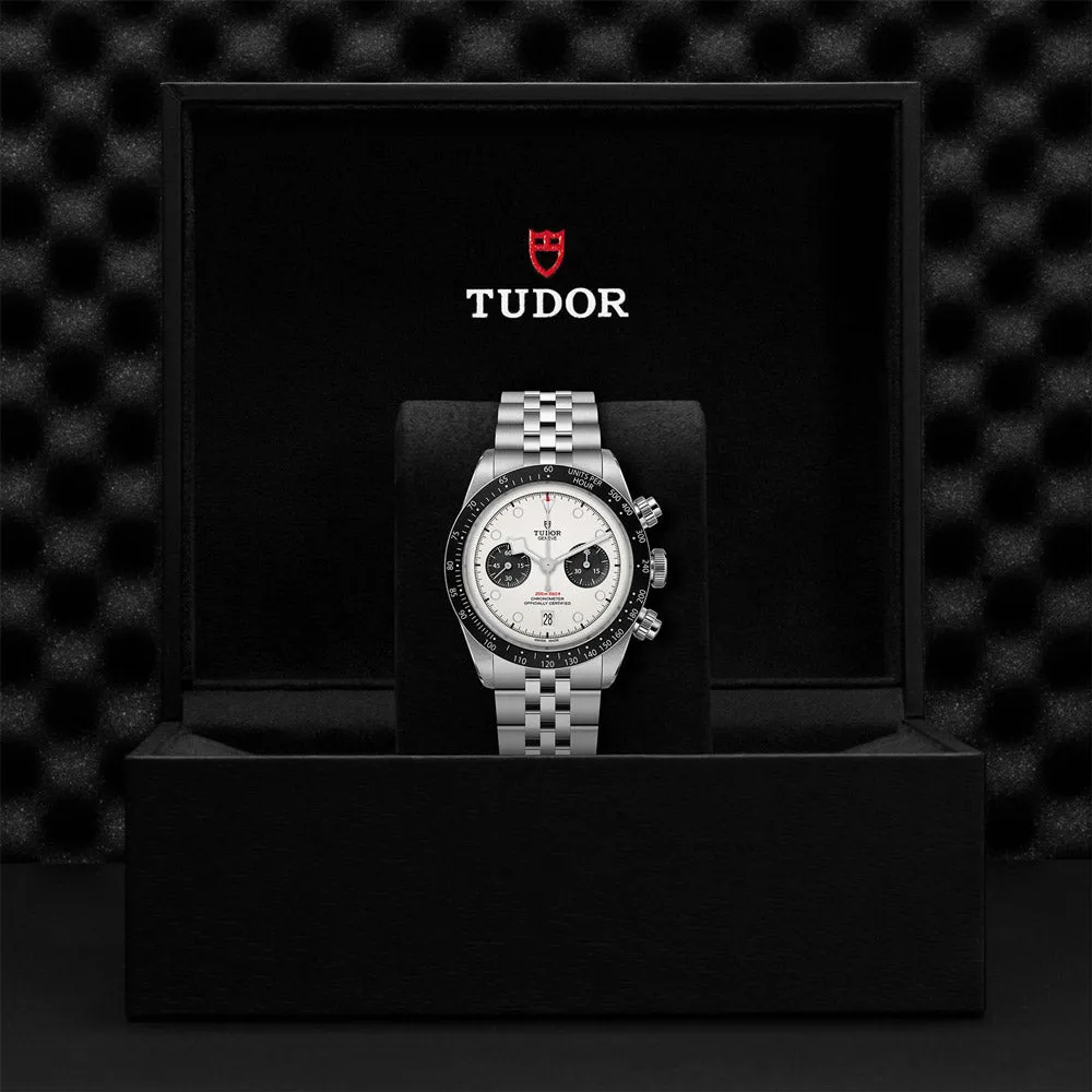 TUDOR Black Bay Chrono 41mm Opaline Dial Gents Watch M79360N-0014
