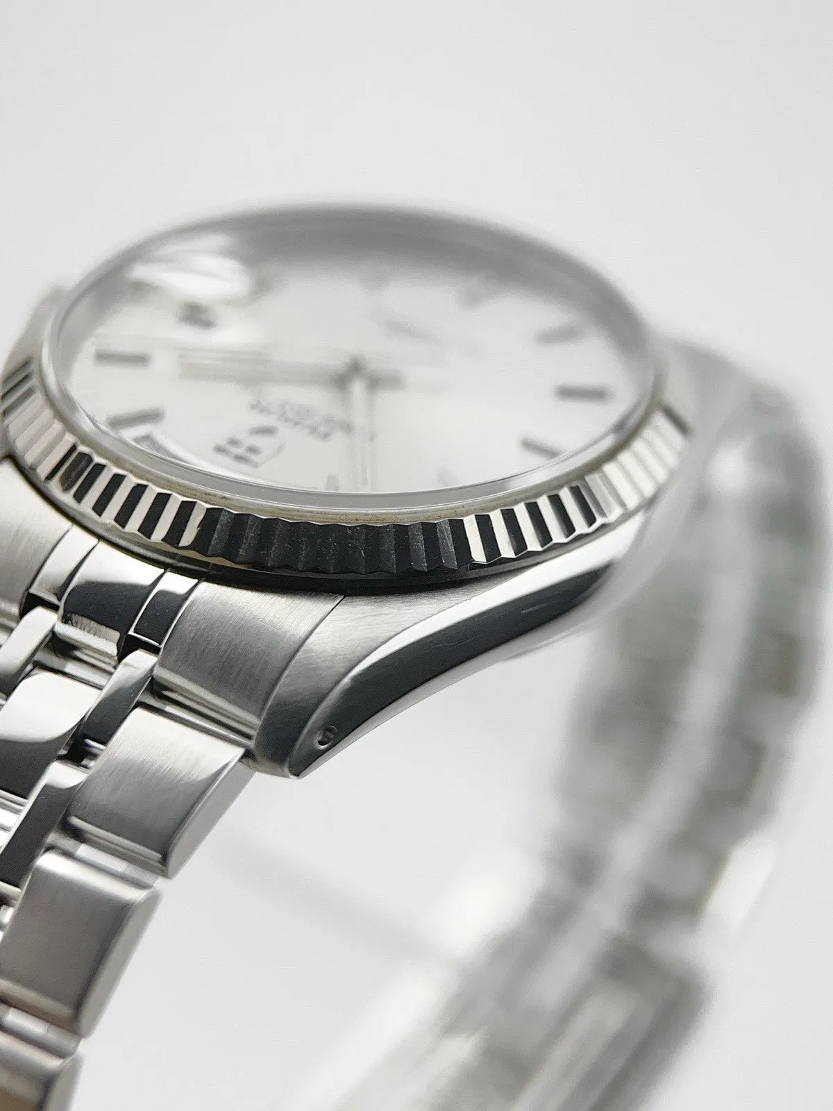 Tudor Prince Date Stainless Steel Silver Dial 36mm Automatic Mens Watch  76214