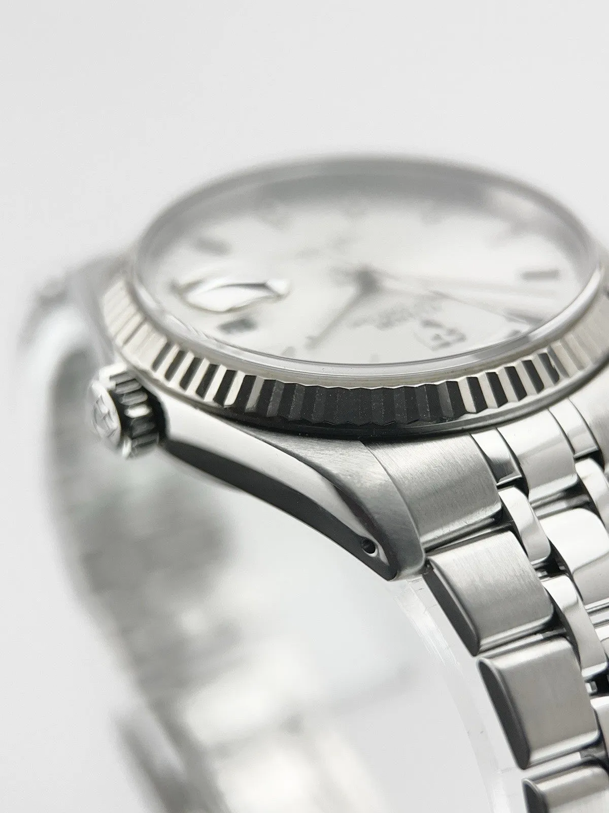Tudor Prince Date Stainless Steel Silver Dial 36mm Automatic Mens Watch  76214