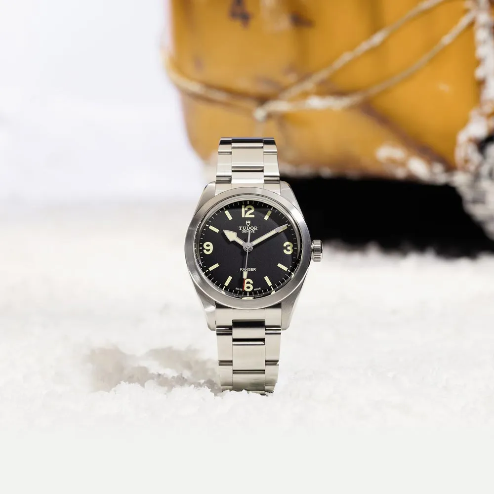 TUDOR Ranger 39mm Black Dial Watch M79950-0001