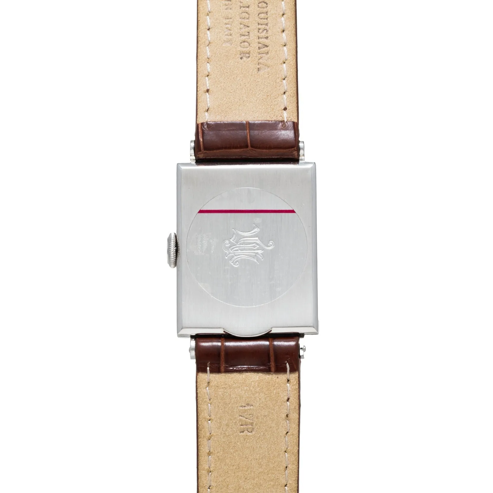 Vacheron Constantin Rectangular Steel Dress Watch