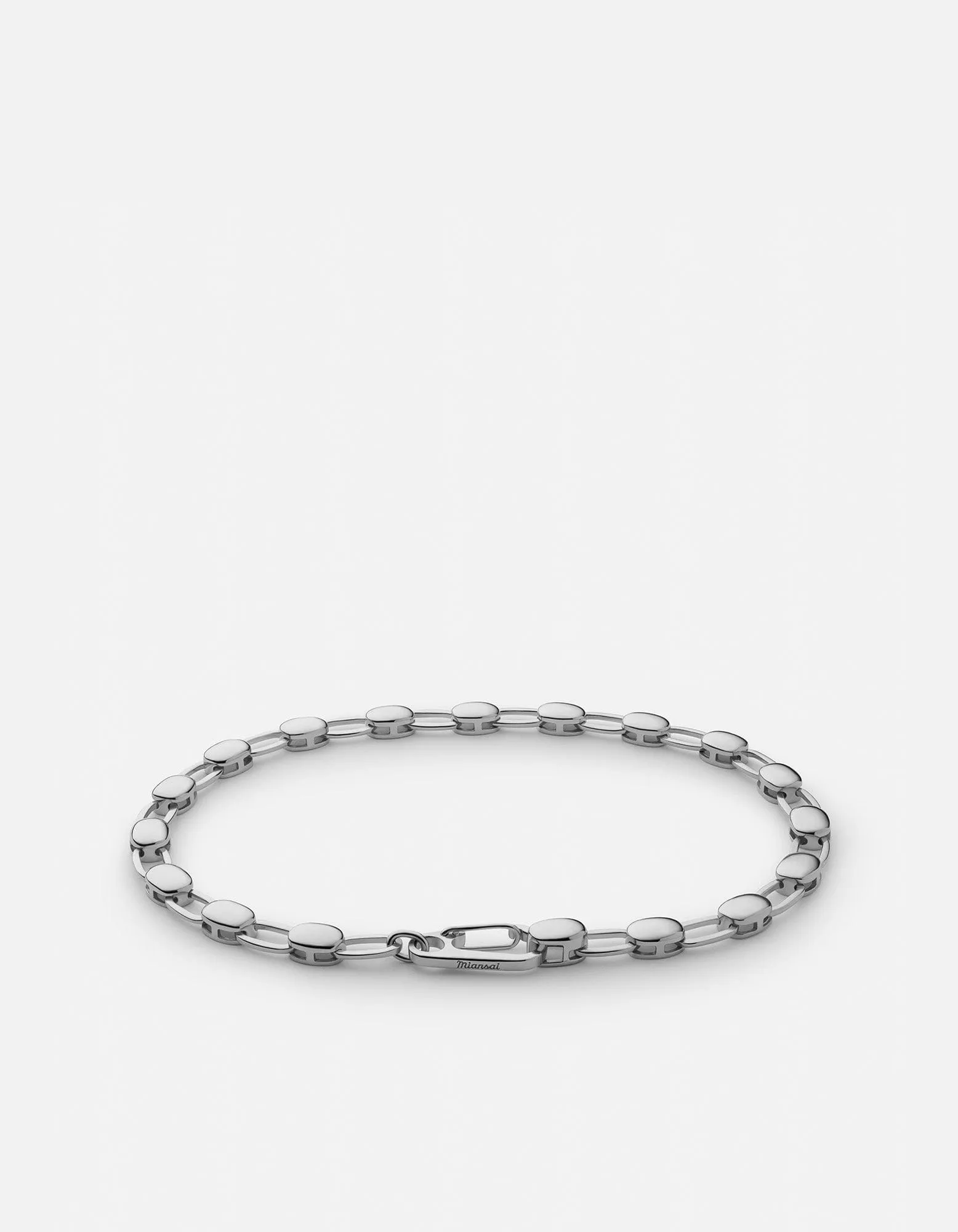 Ward Chain Bracelet, Sterling Silver
