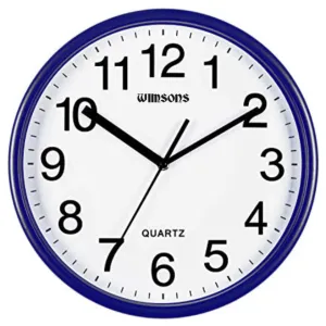 WIMSONS 303 WALL CLOCK (BLUE)