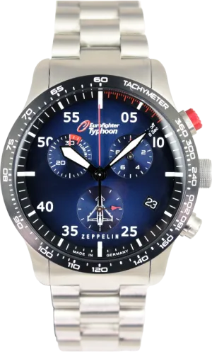 Zeppelin Limited Eurofighter Typhoon Chronograph 7298M-3 (Pre-owned)