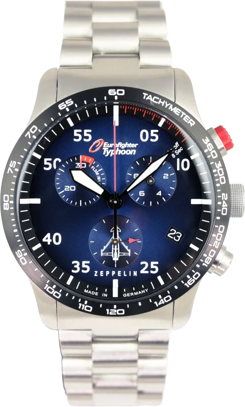 Zeppelin Limited Eurofighter Typhoon Chronograph 7298M-3 (Pre-owned)