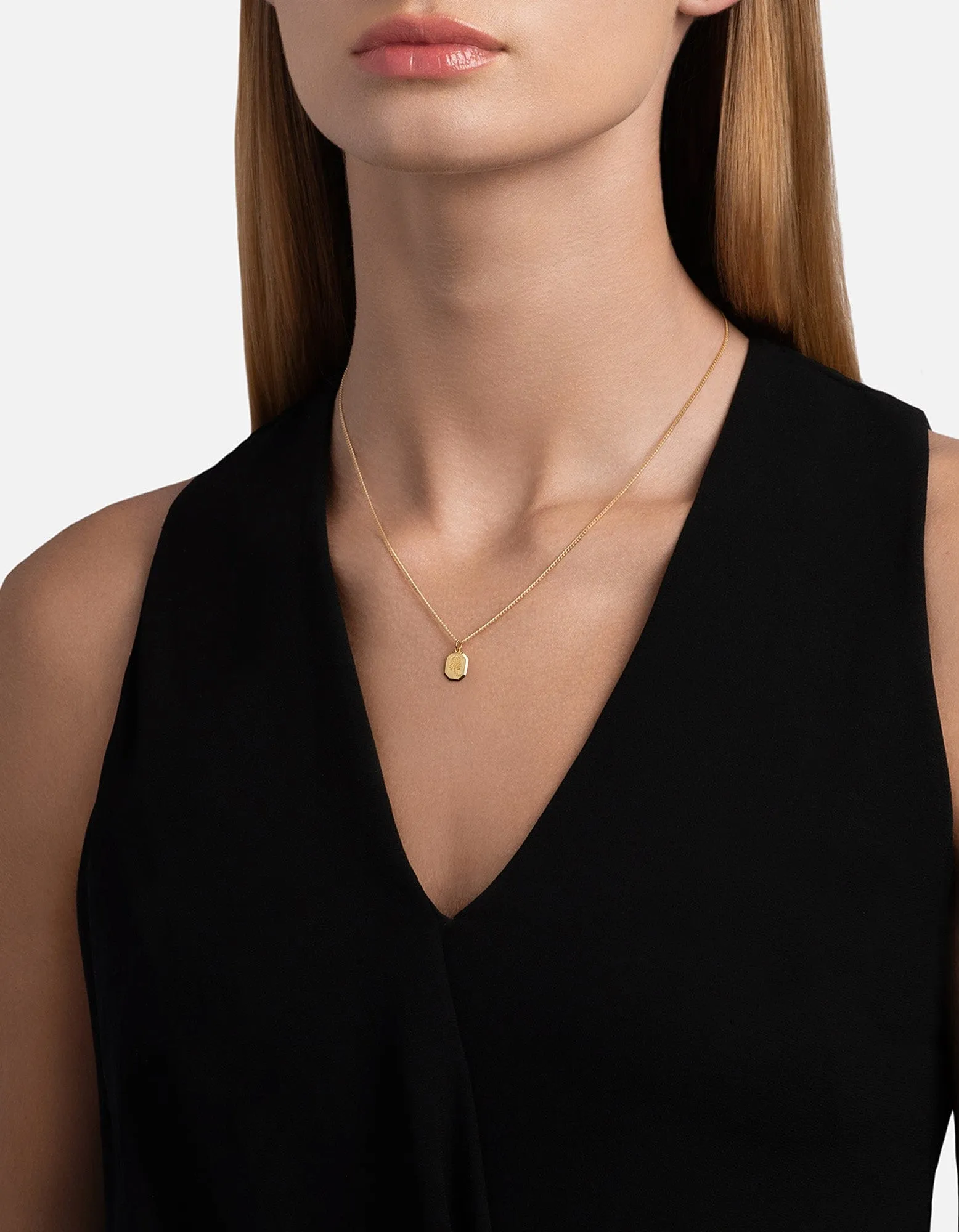 Zodiac Nyle Necklace, Gold Vermeil
