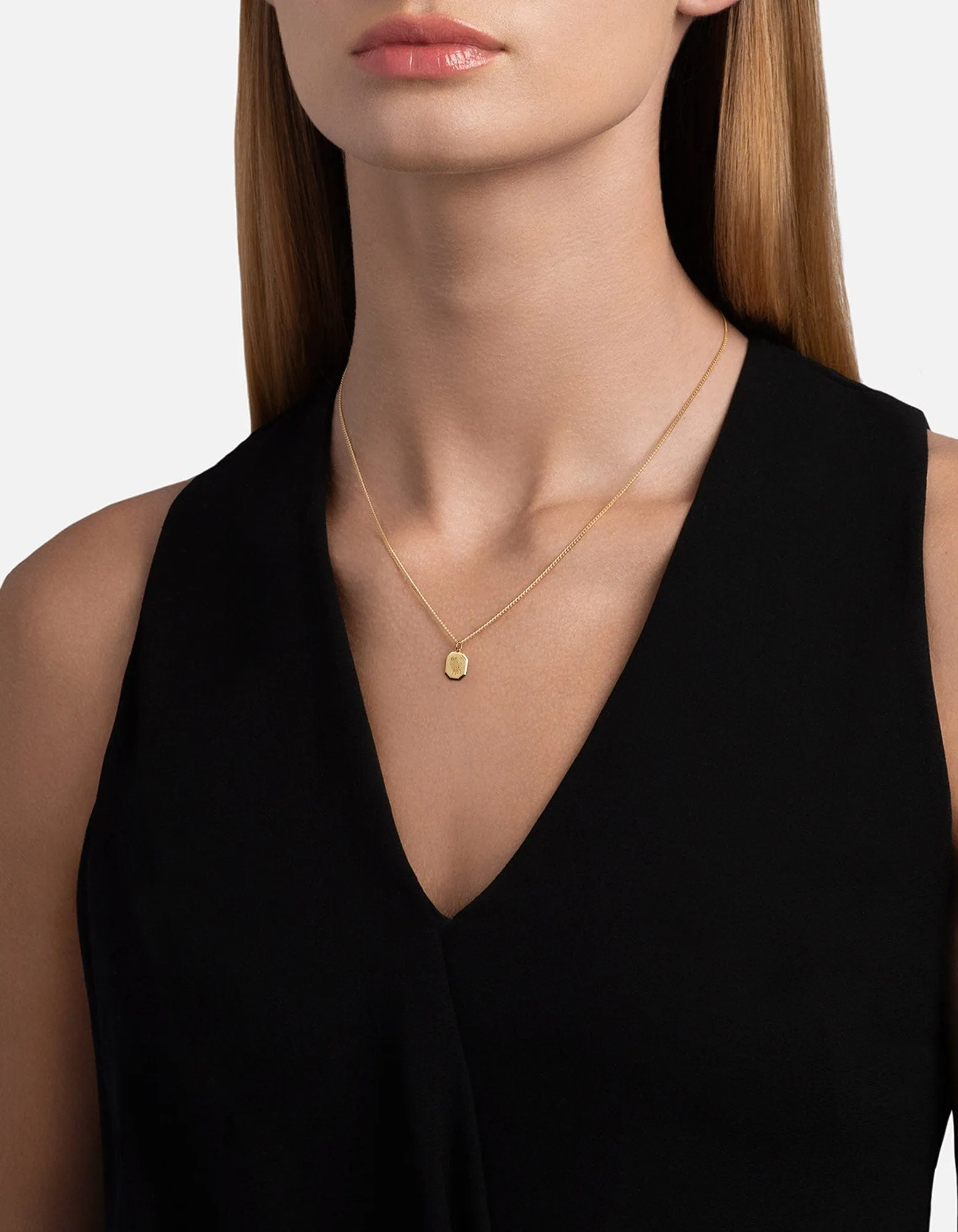 Zodiac Nyle Necklace, Gold Vermeil